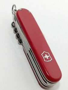 1円【現状品】VICTORINOX ビクトリノックス マルチツール アウトドア レッド　サバイバルツール