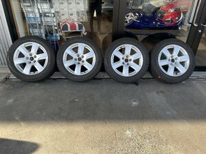 アウデイ純正　A6アバント装着　BSブリザック　225/55R17　4本セット