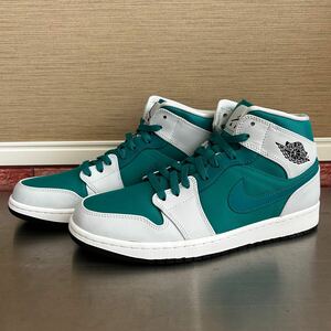 未使用 NIKE AIR JORDAN 1 MID LUSH TEAL ナイキ エアジョーダン ミッド ラッシュ ティール