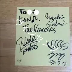 The Vincents  サイン&ステッカー