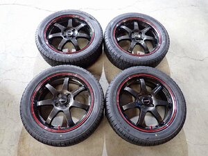 YS11192【送料無料185/55R16】フィット スイフト アクア キューブなどに ケンダ 中古スタッドレス ■16×6J 100/4H ET45■