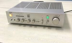 YAMAHA　A-6　NATURAL STEREO AMPLIFIER　稼働品　プリメインアンプ　説明書付き