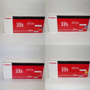 CANON トナーカートリッジ335 4色セット 純正品　LBP841C/LBP842C/LBP843Ci/LBP9520C/LBP9660Ci用