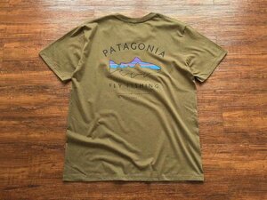 1000円スタート　パタゴニア patagonia Tシャツ　半袖　丸首　イラスト　ロゴ　男女兼用　S-2XL　サイズ選択可能　56-60cm　TT15