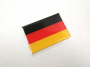 バイク 車用 ドイツ国旗 防水ステッカー シール 3D 7.5*5cm