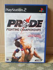 PS2 海外版　Pride Fighting Championship Pal