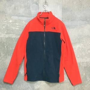 ◆お洒落な逸品◆XL◆THE NORTH FACE/ノースフェイス アウター フリース ジャケット レッド/ネイビー XL キッズ BOY　 ｃ3916