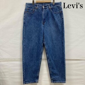 リーバイス 560 COMFORT JEANS - MEDIUM STONE WASH テーパード ストーンウォッシュ 00560-4891 パンツ パンツ 36インチ ワンポイント