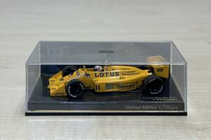 新品未展示 1/43 MINICHAMPS ミニチャンプス 鈴鹿レジェンド ホンダコレクション Lotus Honda ロータス ホンダ 99T #11 中嶋 悟 1728台限定