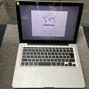 M-1351★80サイズ Apple MacBook Pro A1278 メモリ4GB 詳細不明 初期化済