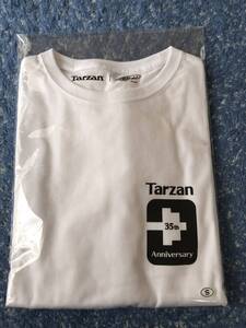 非売品・レア品☆Tarzan ターザン×BEAMS ビームス 半袖Tシャツ 35周年☆男女兼用サイズS☆ホワイト