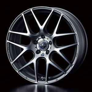 【個人宅発送可能】ウエッズ Weds 17X7.0J +53 5H 114.3 MGMC ホイール 1本 LEONIS NAVIA06 レオニス・ナヴィア ゼロシックス (37618)