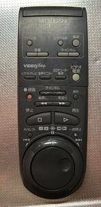 三菱　ビデオリモコンHV-V900\BS800/BF600 used品 整理番号14