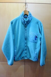 Patagonia パタゴニア フリース フルジップ ジャケット サイズ キッズ 14 古着 USA製 メンズ M レディース L