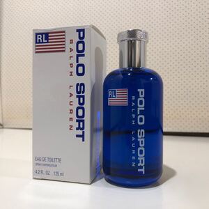 ●RALPH LAUREN POLO SPORT ラルフローレン ポロ スポーツ オードトワレ 125ml 残量約9割以上 90% 香水 残量 箱付き 現状品