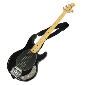 1円スタート ERNiE BALL MUSIC MAN ミュージックマン StingRay スティングレイ エレキベース 弦楽器 ブラック ハードケース付き 動作未確認