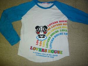 LOVER HOUSE 　可愛いぱんだのTシャツ　　１３０～１４０