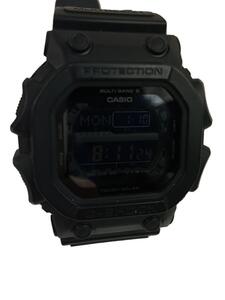 CASIO◆ソーラー腕時計・G-SHOCK/デジタル/BLK/BLK