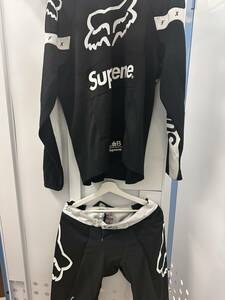 シュプリーム SUPREME Fox Racing Moto Jersey Top フォックス レーシング メッシュ長袖TシャツサイズL パンツサイズS 上下セットアップ 