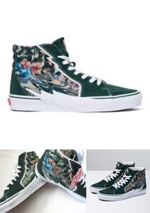 激レア USA限定 バンズ Vans SK8-Hi Bolt【Liquity avocade】キャンバス & スウェード素材 US 9.0インチ 27.0㌢ 新品未使用