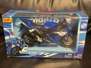 1/12スケール 1/12スケール YAMAHA YZF-R1 ヤマハ ブルー ダイキャストバイク ミニカー オートバイ マイストMaisto 完成品 R-1 YZFR1