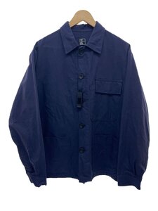 1205◆COTTON CANVAS C/ALL”DOCK”/カバーオール/M/コットン/ネイビー/フランス製//