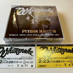 【4CD】WHITESNAKE「PYTHON MAGNUM」