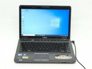 WEBカメラ/中古/13.3型/ノートPC/Win10Pro/高速SSD180/4GB/COREi5　M460/TOSHIBA　M645-S4070　HDMI 　office搭載 　送料無料