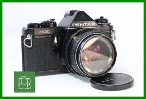 【同梱歓迎】実用■PENTAX ME + SMC PENTAX-M 50mm F2■シャッター全速・露出計完動■H26