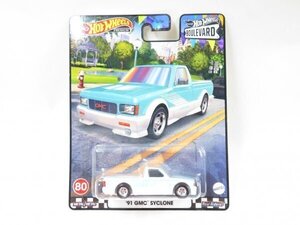 f4/009）ホットウィール プレミアム 91 GMC SYCLONE サイクロン 80 ブールバード