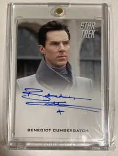 Benedict Cumberbatch カンバーバッチ 直書き直筆サインカード