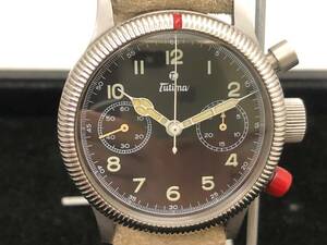 ★チュチマ フリーガー クロノグラフ 1941 TUTIMA FLIEGER CHRONOGRAPH 1941 モデルNO 783/01 美品 バルジュー7760 軍用 ミリタリー 東京★