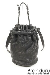 アレキサンダーワン ALEXANDER WANG DIEGO バッグ バケット ハンド ショルダー 黒 ブラック /sh0524 レディース