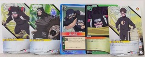 5枚セット　NARUTO　カンクロウ　カード
