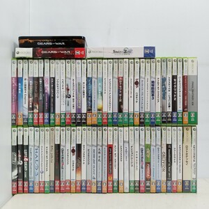 27 XBOX360ゲームソフト [ジャンク] ☆まとめ １円〜 未確認 Microsoft 71本 約11.0㎏ セイクリッド/ギアーズオブウォー/ファークライ/ 他