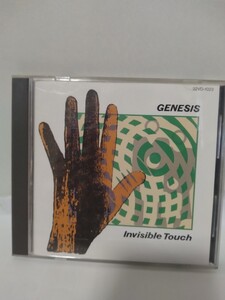 CD GENESIS INVISIBLE TOUCH　旧盤￥3.200　国内盤　ジェネシス インヴィジブル・タッチ