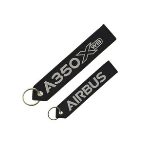 【超お得】AIRBUS Keyring A350 XWB エアバス フライトタグ A350XWB キーホルダー A350グッズ 5本セット