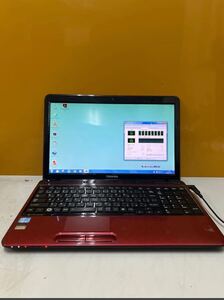 TOSHIBA dynabook T451/58ER Windows7 Core i7-2670QM 8GB 15.6インチ 動作確認済み 現状品 本体のみ Blu-ray筆ぐるめ内蔵タッチパネルWiFi