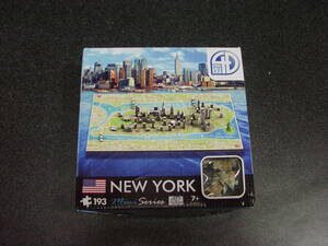 4D Cityscape Mini Puzzle (193 Piece) New York パズル