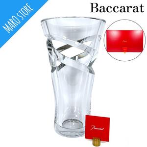 【超美品】Baccarat バカラトルネード フラワーベース L 花瓶