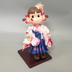 不二家 YEAR’S ドール ペコちゃん人形 袴/はかま 2008年 ビスクドール 高さ約35cm　122605/SR7M