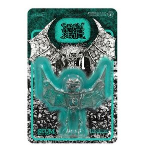 ★ナパーム デス Re Action フィギュア Napalm Death ReAction Figure - Scum Demon (AQUAMARINE) Super7 パンク TOY 人形 UKHC ハードコ