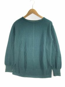 Reflect リフレクト ウール混 ラメ糸入り ニット セーター size9/緑 ◇■ ☆ dlb1 レディース