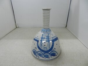 壺久郎　花器　在庫処分　染付け　花瓶　船絵図　酒器 信楽焼　一輪挿し　茶道具