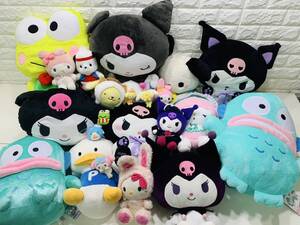 c465★160サイズいっぱい1円～★限定 サンリオ Sanrio マイメロ クロミ キティ ぽちゃこ グッズ ぬいぐるみ 雑貨 等 大量まとめてセット