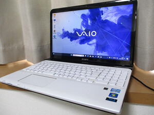 SONY VAIO SVE1511AJ 【送料無料,Windows11Home,SSD640GB,Corei5,ブルーレイ,取説付】