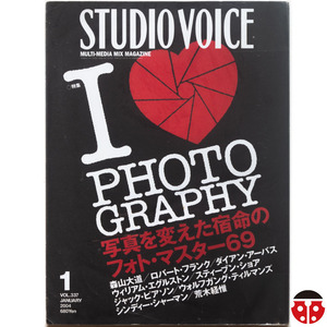 ##スタジオボイス 2004年1月★森山大道,ロバート・フランク,ダイアン・アーバス,ウィリアム・エグルストン,ウォルフガング・ティルマンス★