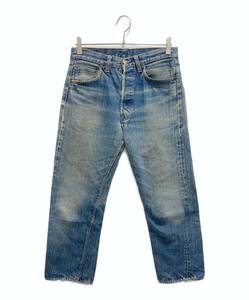 70s 66前期 オリジナル Levi’s 501 W30~W31 ビンテージ バックポケット裏シングル ボタン裏6刻印 収縮率8% セルビッジ Single 1970年代