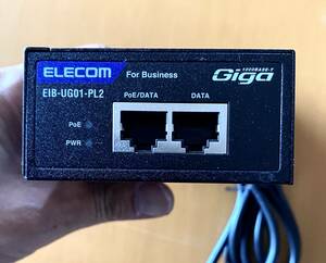 エレコム インジェクター EIB-UG01-PL2 VLAMスイッチHUBネットワーク機器　PC周辺機器