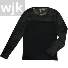 定価2万 wjk boa-cotton fleece カットソー ニット S